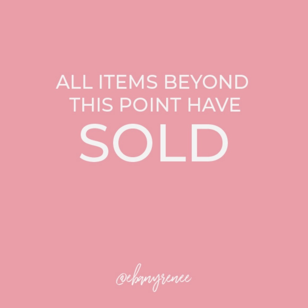 SOLD!!!